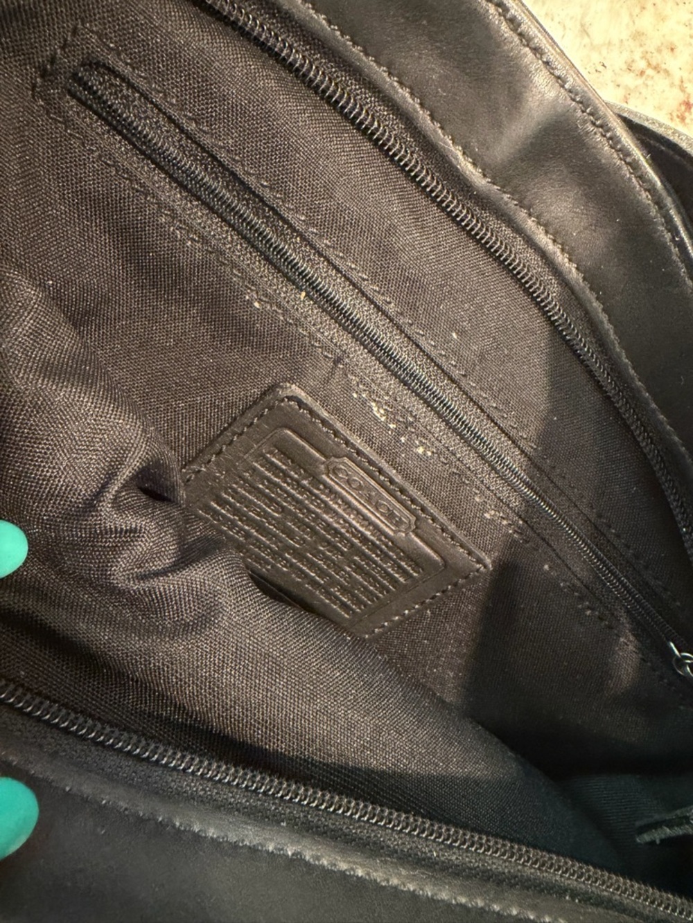 Coach Black Nylon shoulder vintage Bag - Classic Everyday Shoulder Bag - Picture 9 of 16
